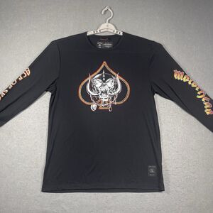 Motorhead Shirt Men Large Black Roark Run Amok Mathis Ace Of Spades Long Sleeve